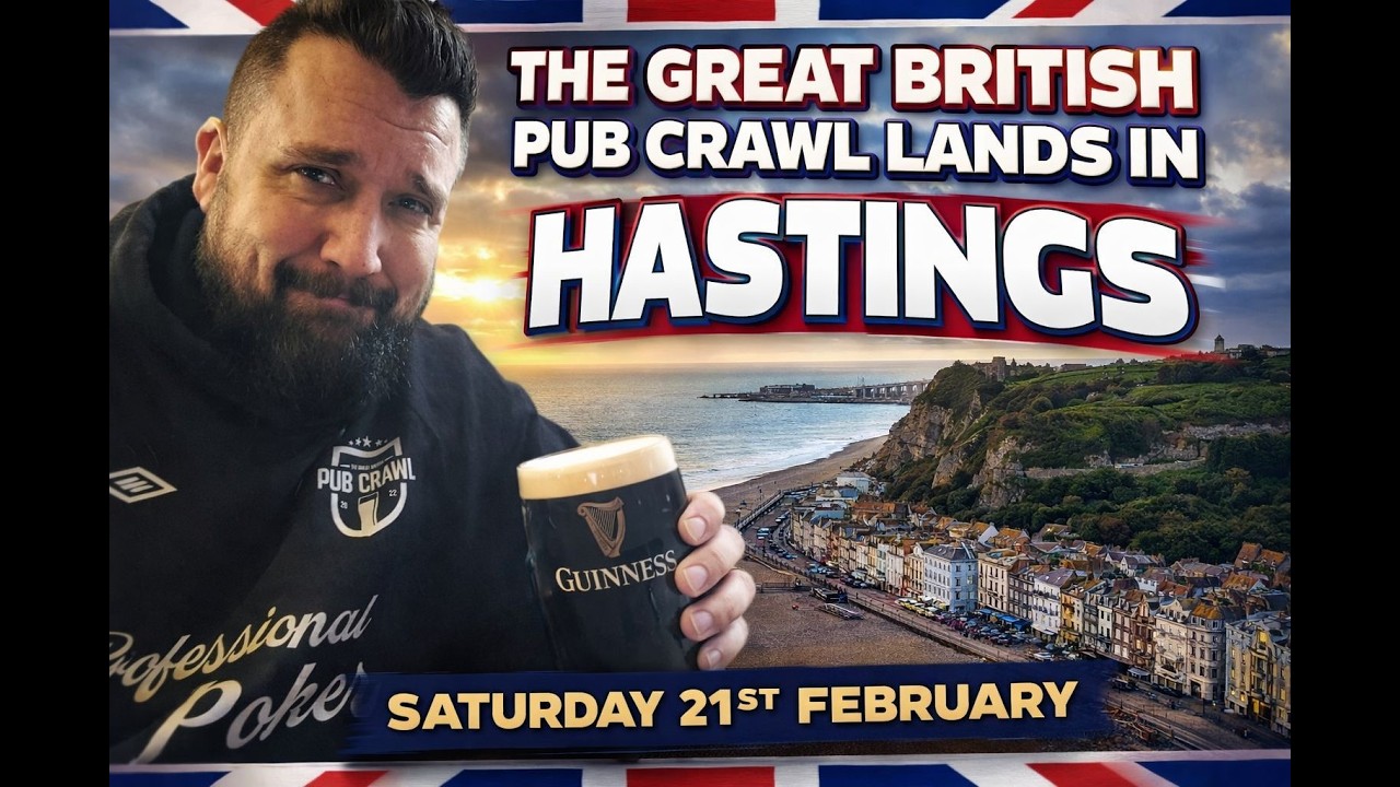 A Mega Pub Crawl Around Hastings (East Sussex)