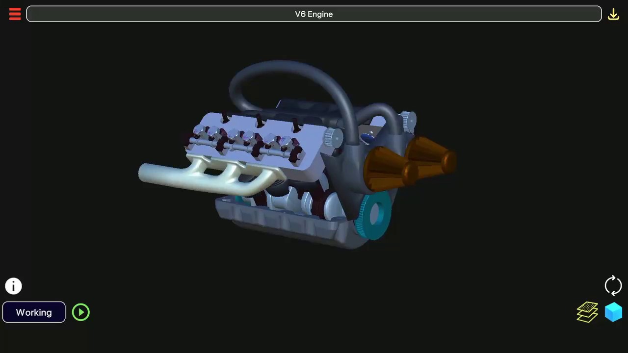 3D Engineering Animations App Tutorial [CC/Subtitles Available] (Android v5.0 | iOS v3.0)