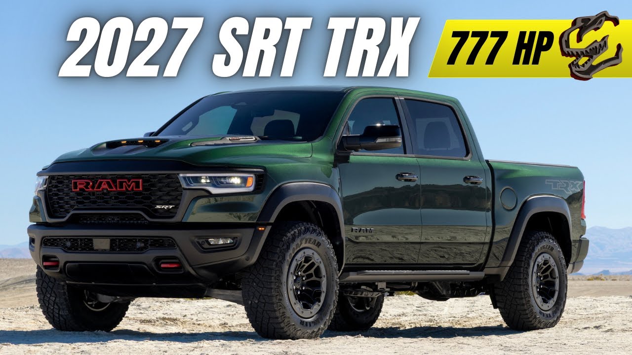 Ram 1500 SRT TRX 2027 года — Возвращение SRT начинается!