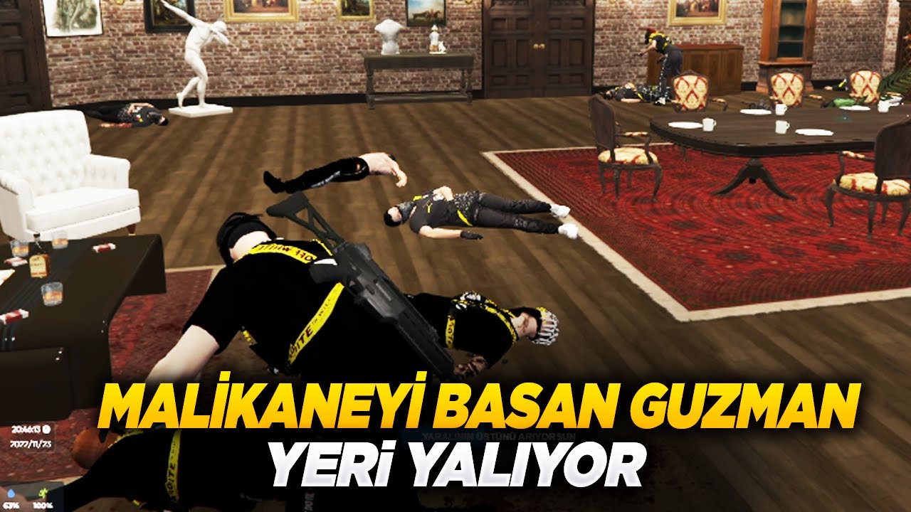 MALİKANEYİ BASAN GUZMAN TOPLANTIDA YERİ YALIYOR ! GTA 5 ROLEPLAY