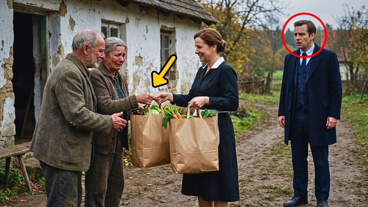 Der CHEF folgte seiner REINIGUNGSKRAFT&hellip; und sah sie zwei ALTE pflegen, die er verlassen hatte