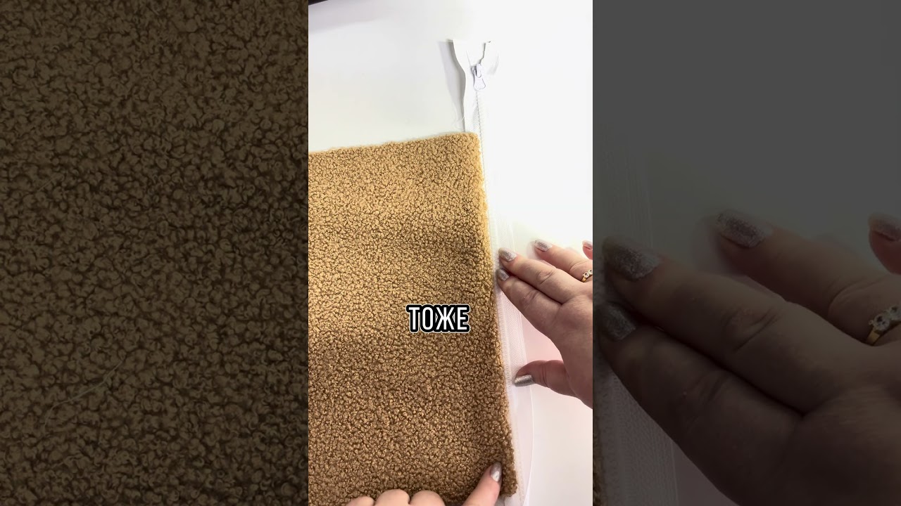 Как сшить косметичку без выкройки!  #топ #sewing #diy #обзор #учусьшить