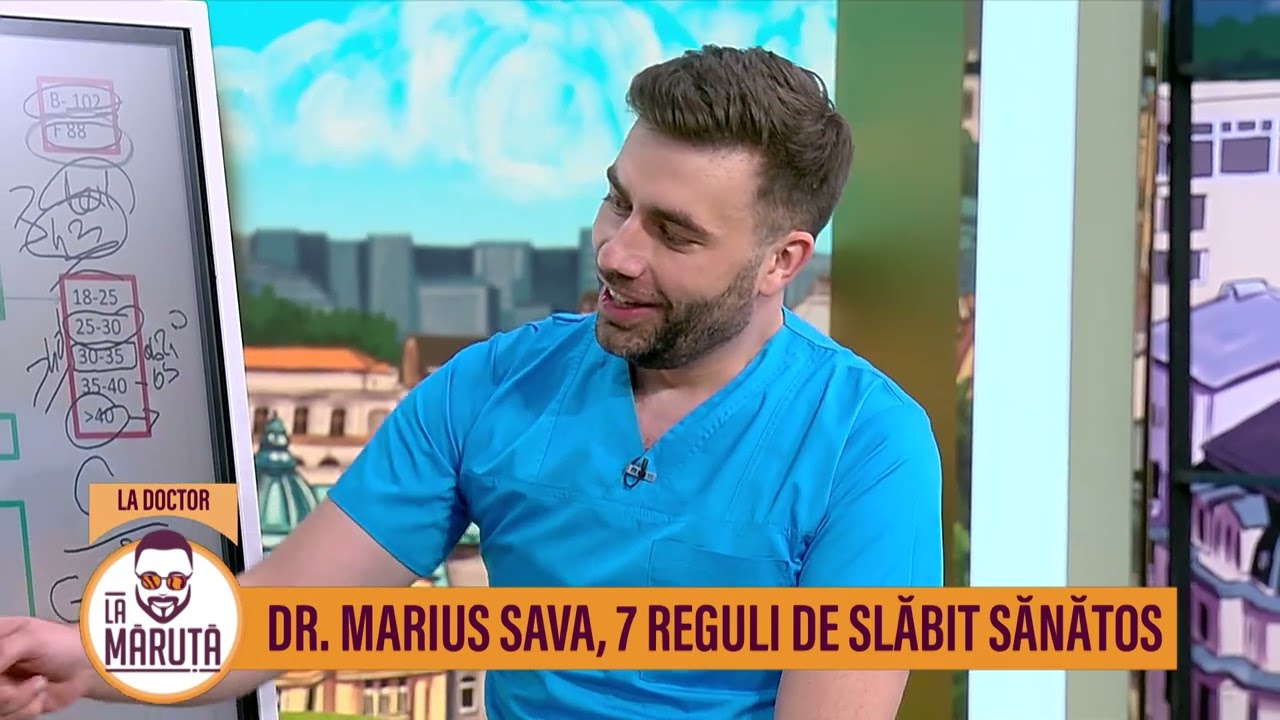 Dr. Marius Sava, 7 reguli de slăbit sănătos