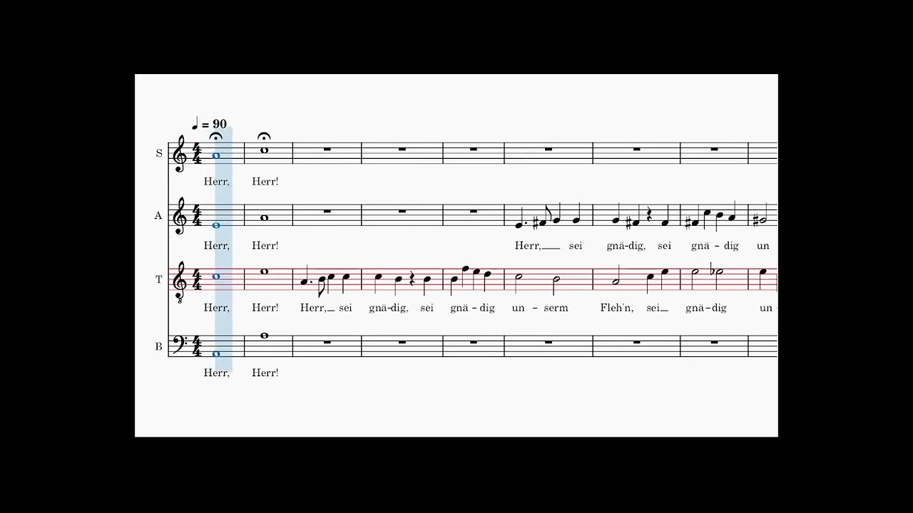 Zum Abendsegen, tenor, Felix Mendelssohn