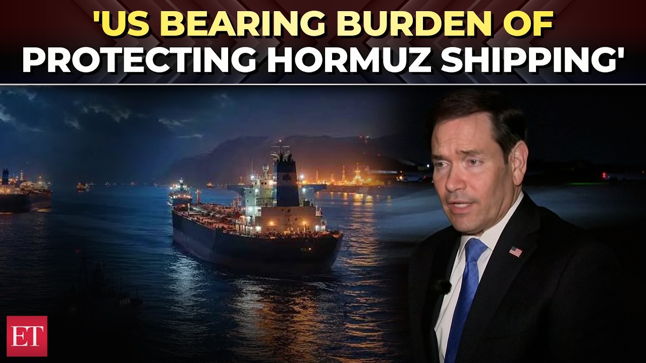'US carrying burden of Hormuz security...': Marco Rubio urges allies to protect shipping