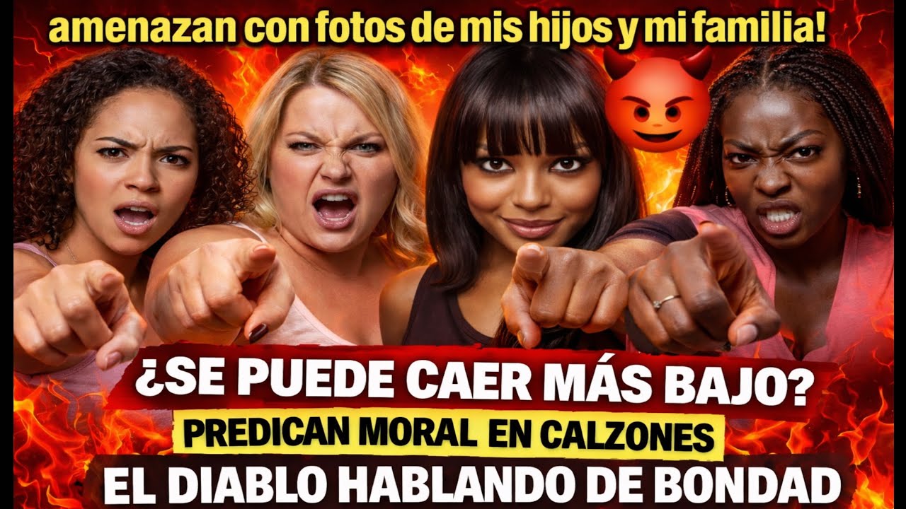 ⚠️ Se DESTAPAN solas: MORALISTAS que AM3NAZAN niños y familias|EL NIVEL MÁS BAJO #familia #justicia 