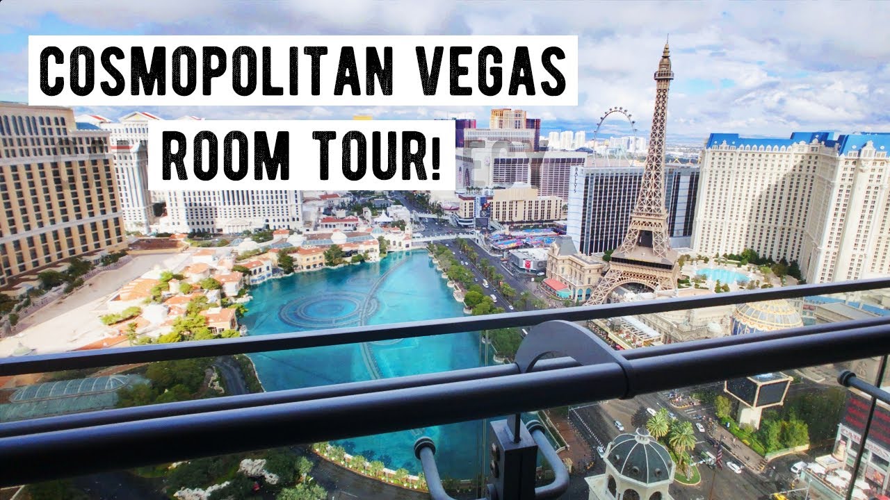 Cosmopolitan Las Vegas Terrace One Bedroom Fountain View Room Tour!