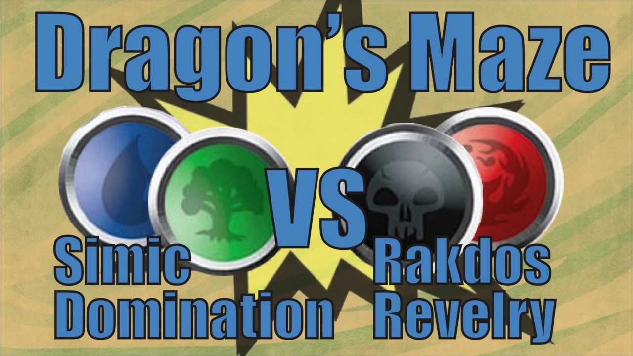 [Green / Blue] vs [Red / Black] G1 -- Dragon's Maze: Simic Domination vs Rakdos Revelry