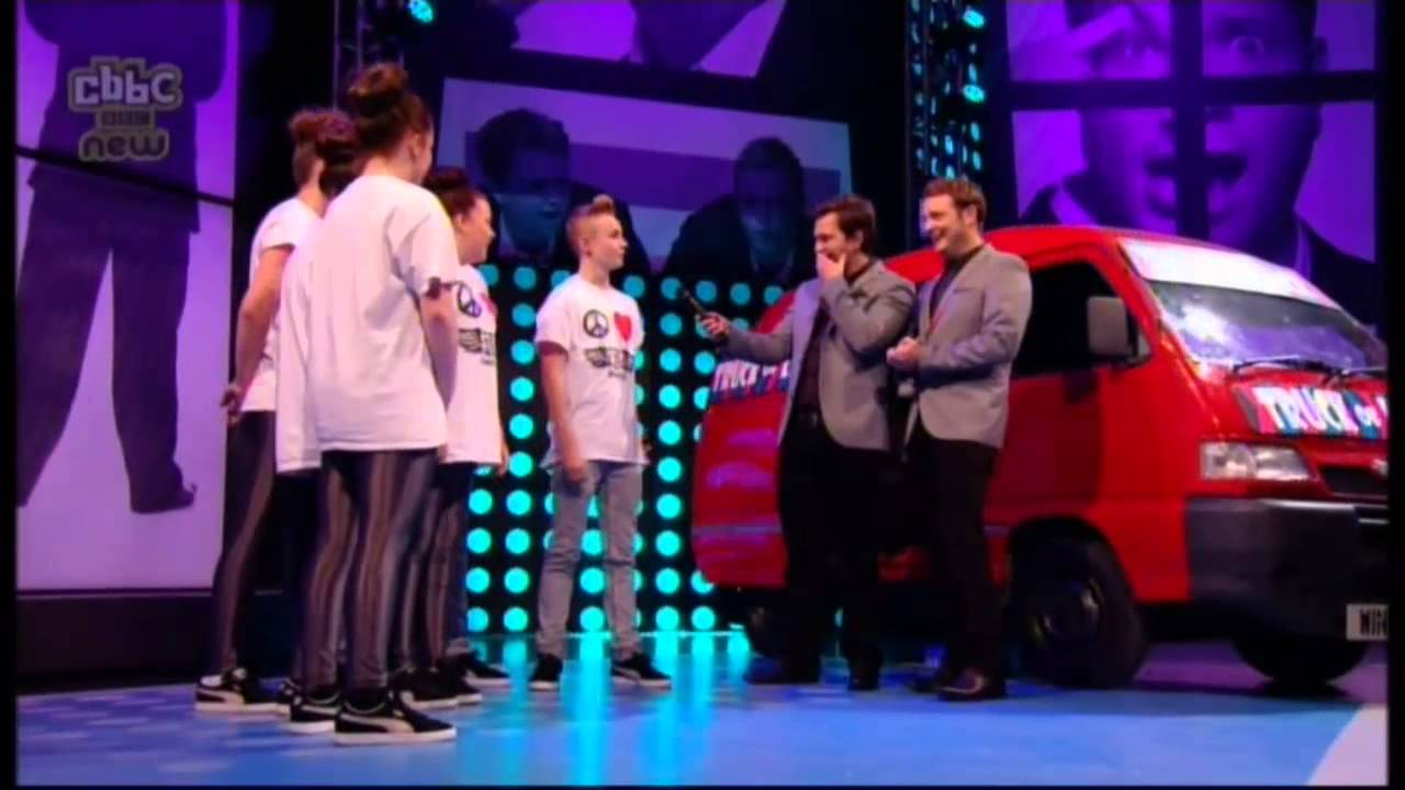 Belle on BBC Sam & Mark CBBC with Unity Youth