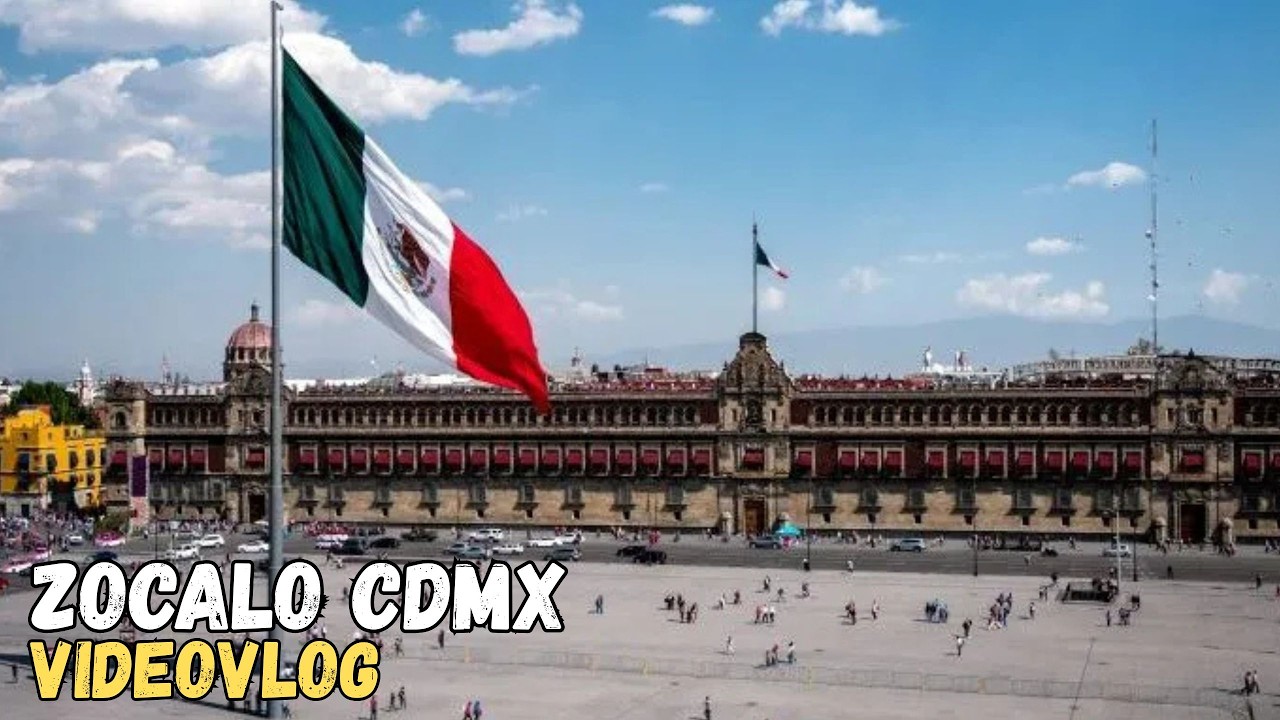 Visitamos El Zocalo En El Centro Historico De La Ciudad De Mexico !CDMX
