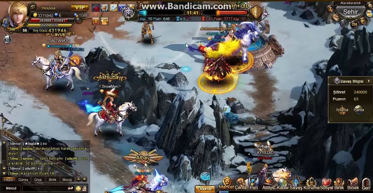 legend online mousa savaş alanı part 1