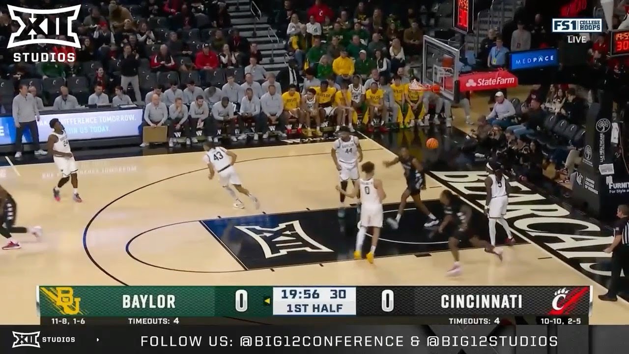 Men's Basketball Highlights | Cincinnati 67, Baylor 57 | FS1