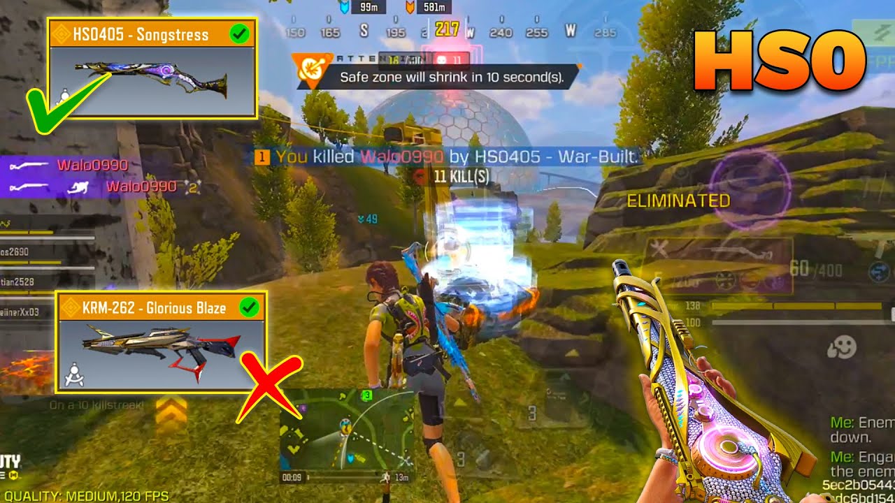 Mastering the HS0: Dominating with the Most Powerful ONE TAP KILL Shotgun in COD Mobile BR!🔥