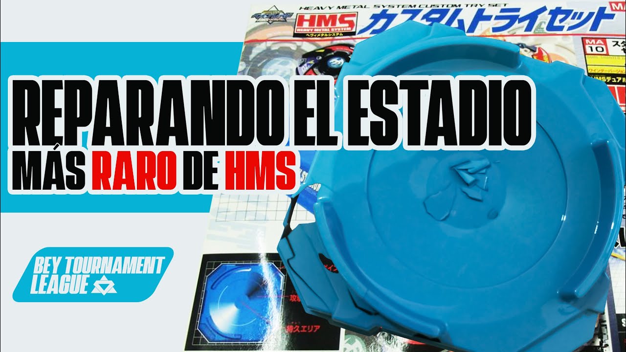 RESTAURACIÓN BEYBLADE: Repararando un TORNADO BALANCE de Heavy Metal System