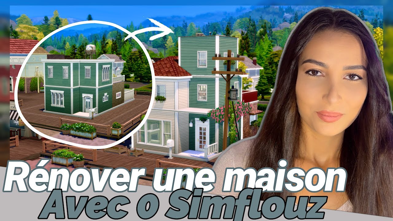Rénover une starter avec 0 Simflouz c'est possible ?? CHALLENGE - Les sims 4