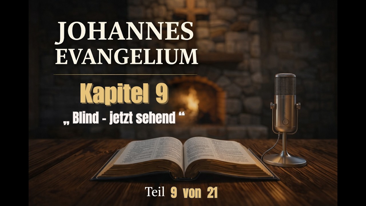 Johannes 9 – Heilung des Blinden: Wunder & Glaubensentscheidung | Bibel hören 