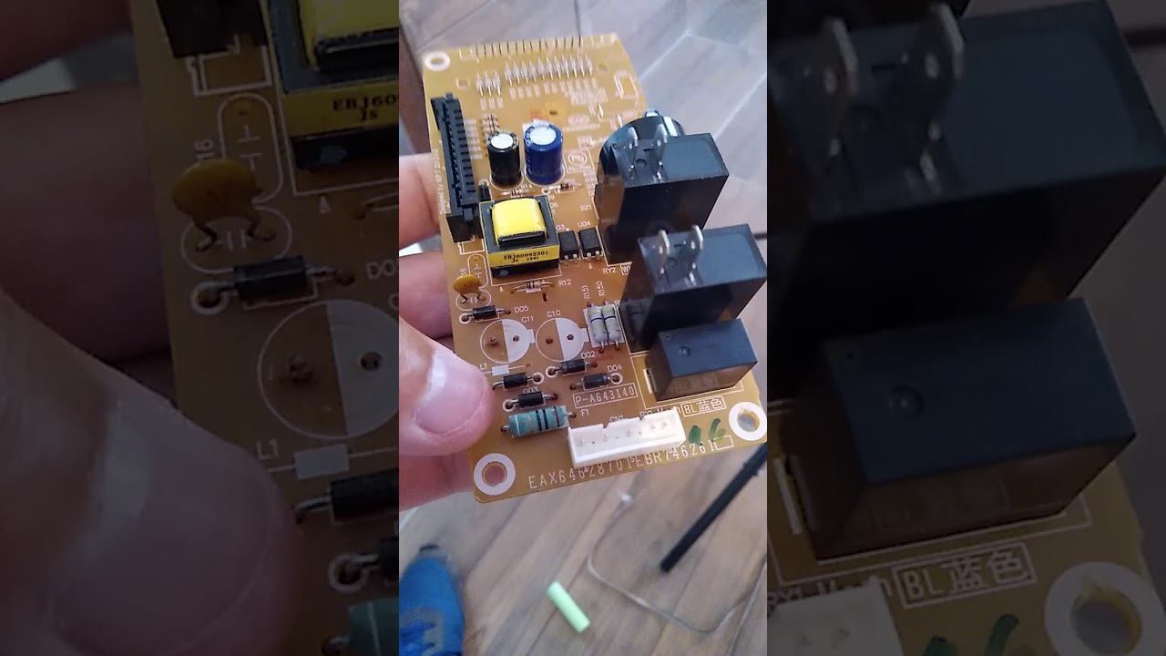 Conserto placa micro, LG. Mod: MH 7049C (Mirror grill) Parte 1.