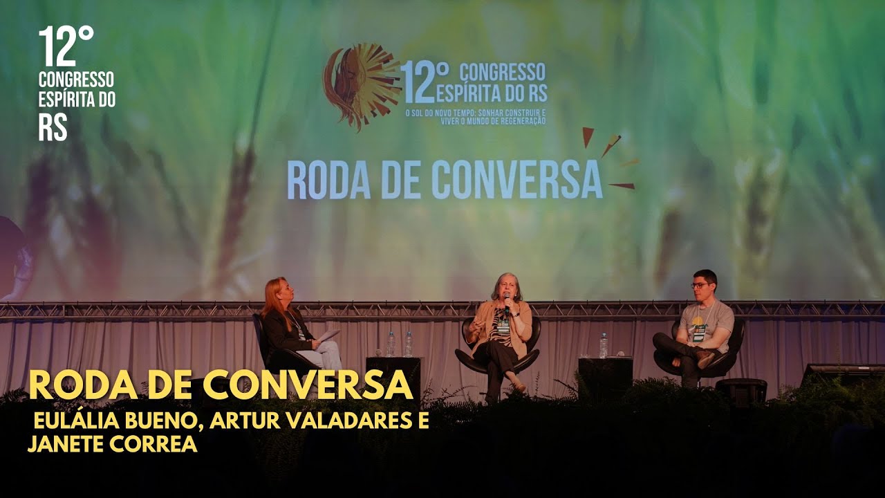 Roda de Conversa Artur Valadares, Janete Correa e Eulália Bueno