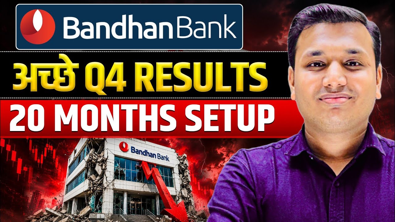Bandhan Bank - Trend Reversal के लिए तैयार? | Q4 Results + Technical Analysis | SEBI Registered RA