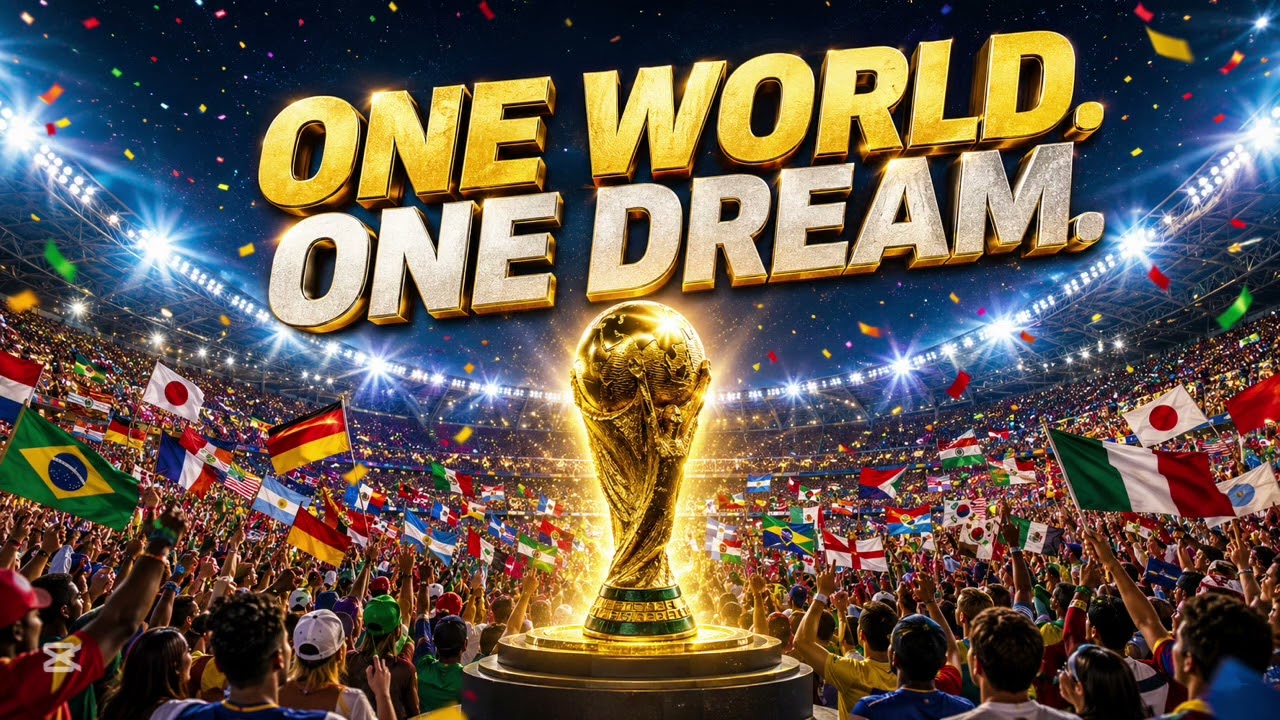 🔥 Epic Football Anthem 2026 ⚽ | Stadium Crowd Song &ndash; One World One Dream (Official Lyric Video)