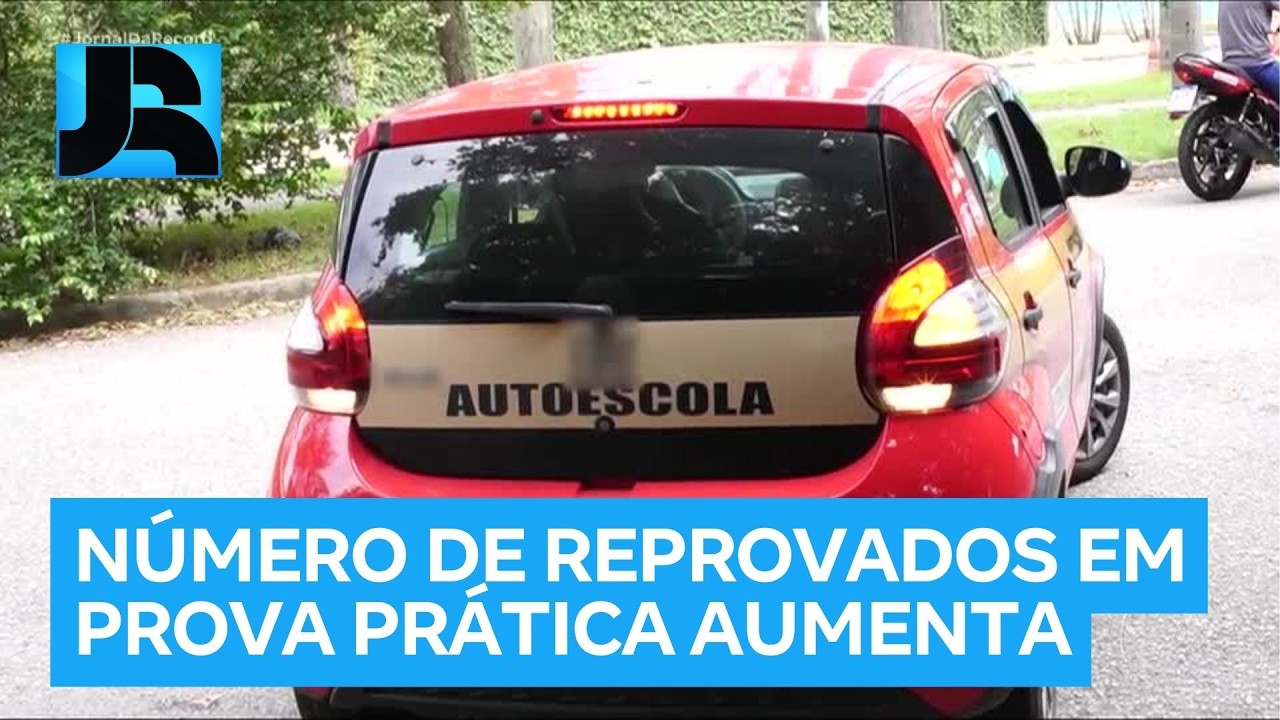 Número de reprovados na prova prática para tirar a CNH aumentou nos últimos seis anos no Brasil