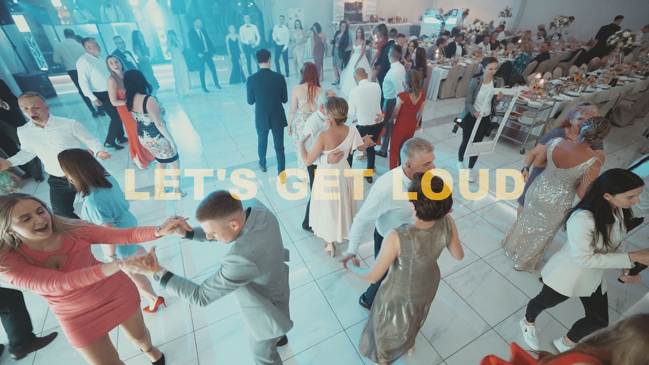 DJ NA WESELE Z WĘGROWA / LET'S GET LOUD / 4K / IZABELA I DAMIAN