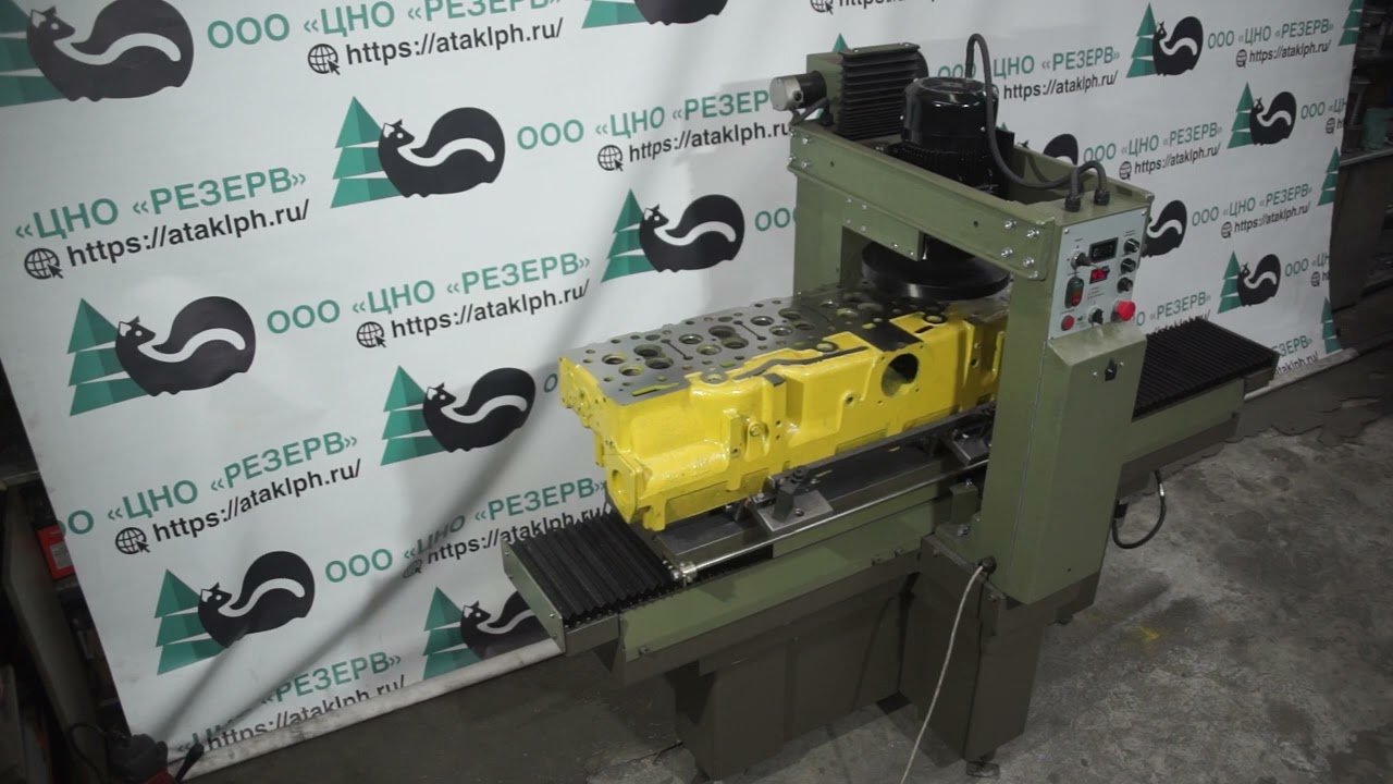 Бизнес в гараже. Качество фрезеровки 6Р-800. Caterpillar 15/