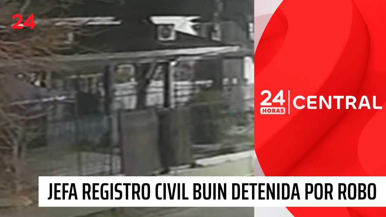 Jefa y subjefa del Registro Civil de Buin detenidas por robo | 24 Horas TVN Chile