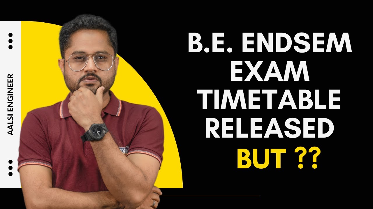 Breaking News: SPPU Releases BE Endsem Timetable | Aalsi Engineer