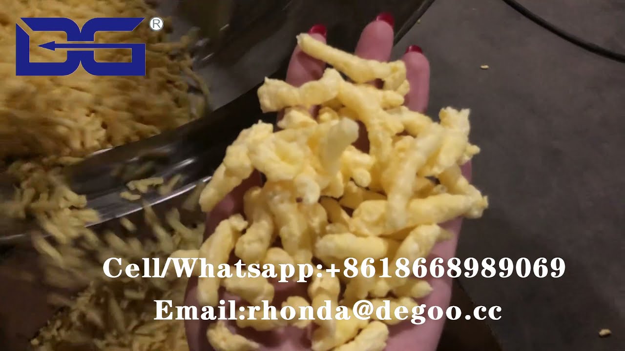Corn curls machinery cheetos kurkure production line