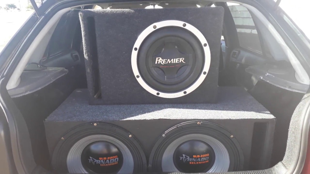 PIONEER PRO 1000RMS VS TORNADOS 2200 20HZ A 38HZ FOR BASS