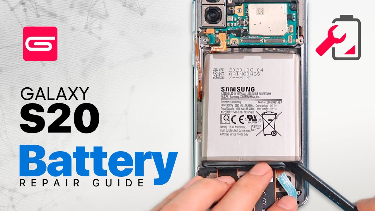 Замена аккумулятора Samsung Galaxy S20 SM-G980 | G981 Простой способ
