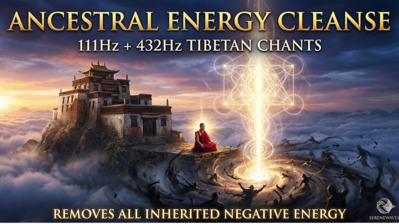 Ancestral Energy Cleanse | 111Hz + 432Hz Тибетские песнопения