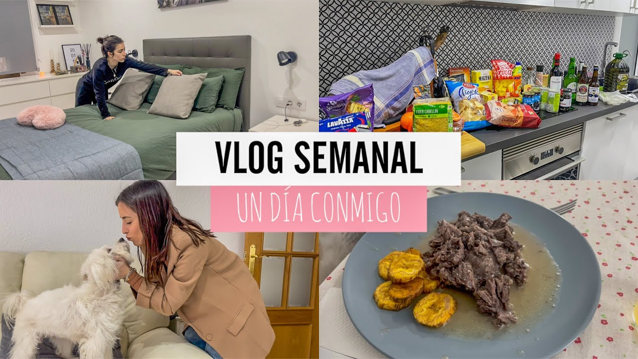 VLOG SEMANAL | TAREAS DE CASA + COMPRAS SUPERMERCADO + RECETA