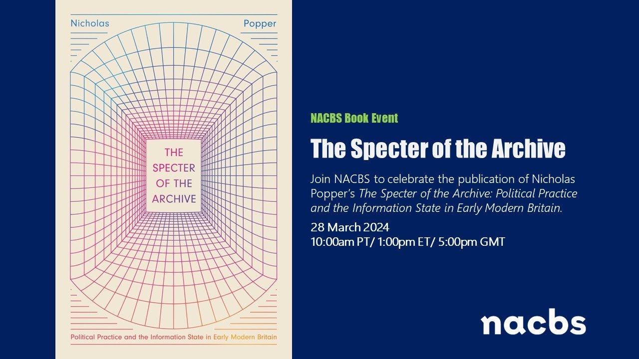 Specter of the Archive with Nicholas Popper