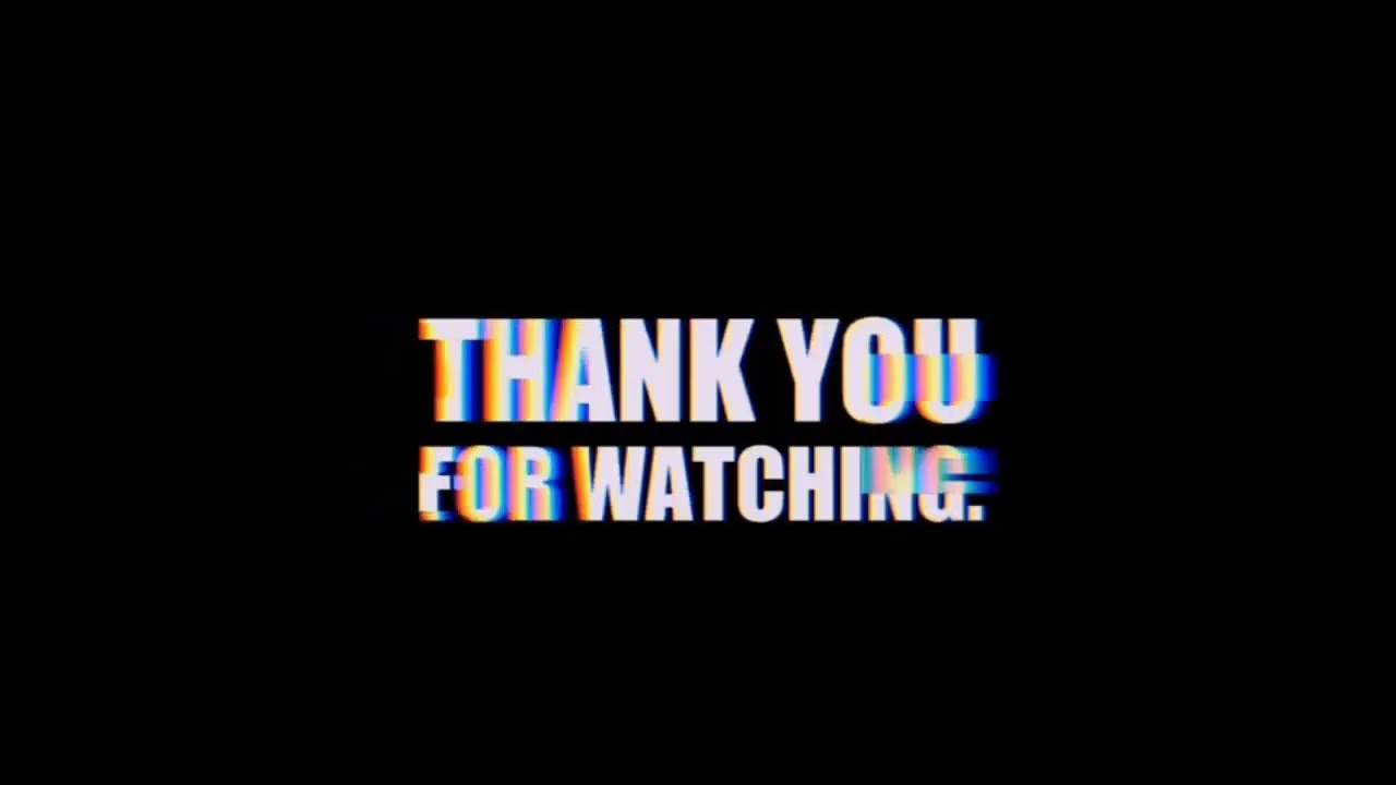 THANK YOU FOR WATCHING. Meme Template