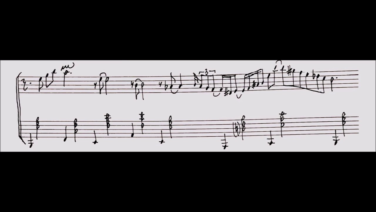 Gnossienne No. 2 in E Phrygian (CC)