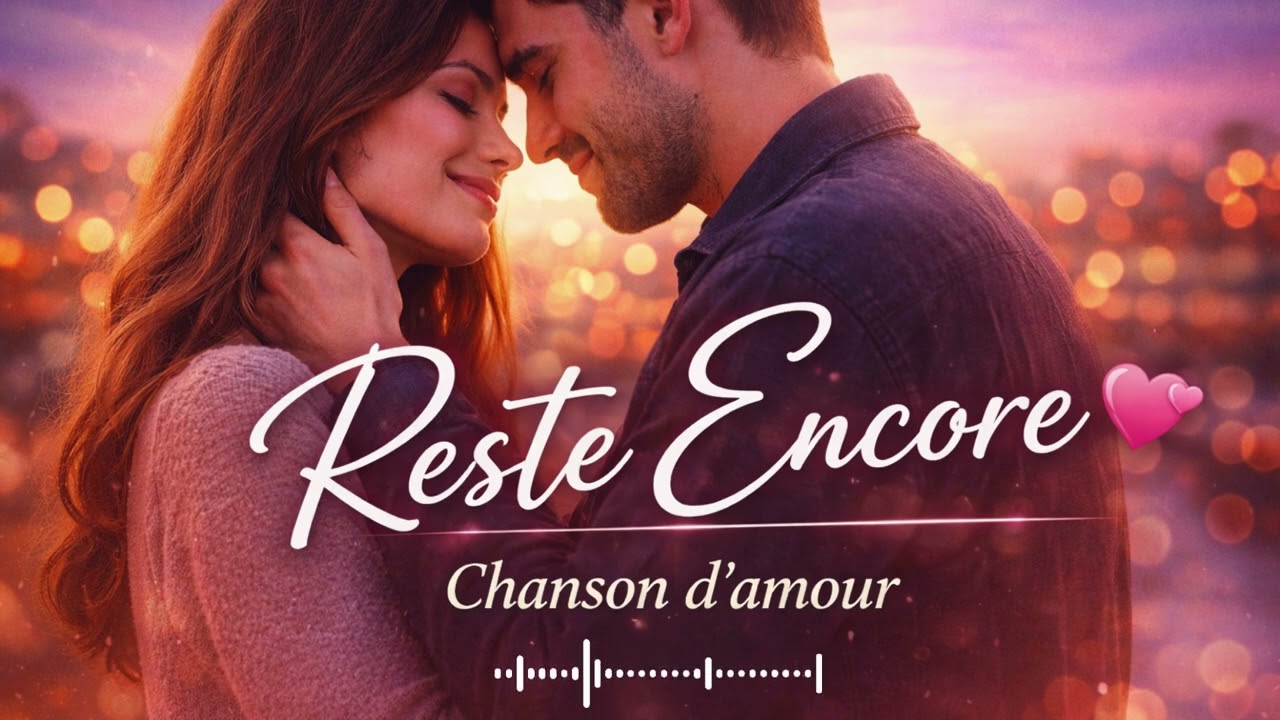 Reste Encore 💕 Chanson d’Amour Française  Pop Romantique Émotionnelle