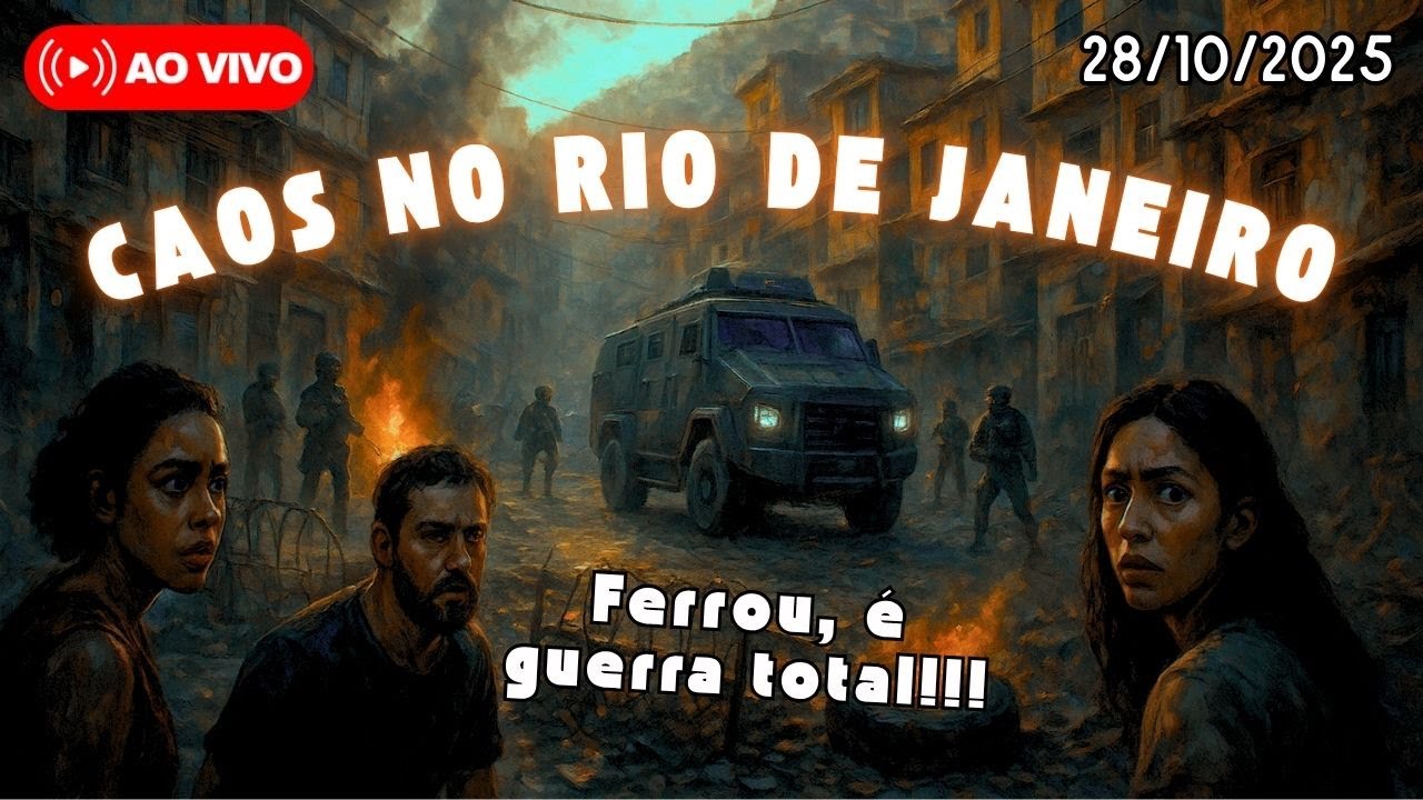 🔴AO VIVO | CAOS, T1R0 E PERIGO NO RIO DE JANEIRO 🚴🍜 | 📍 RIO DE JANEIRO/RJ
