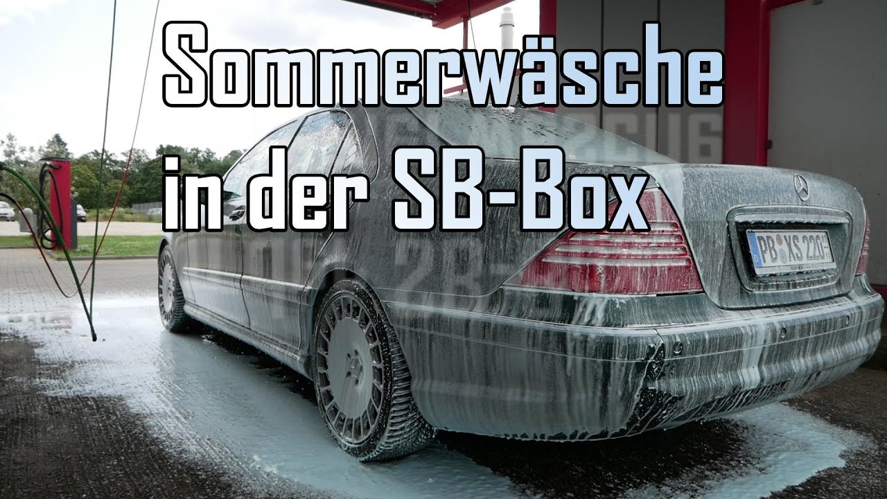 Sommerwäsche / Handwäsche in der SB-Waschbox nach 2-Eimer-Methode