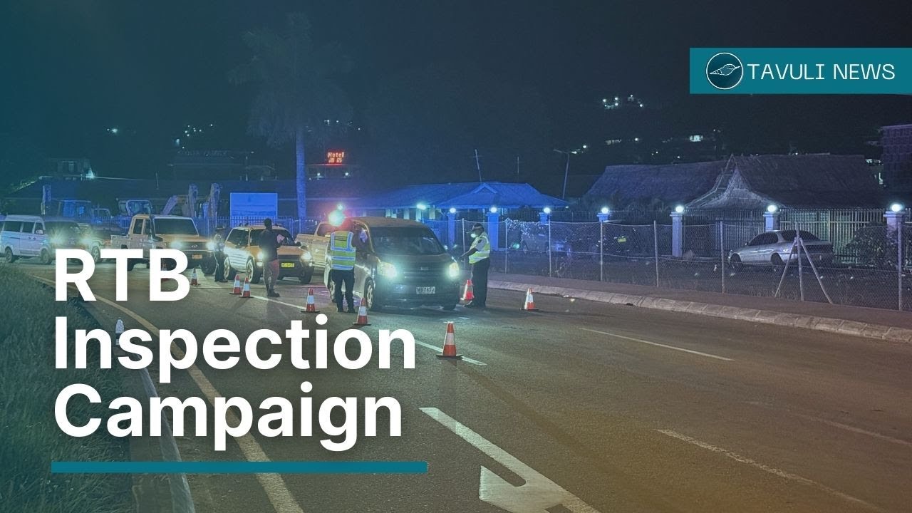 RTB Taskforce Conducts Fifth Road Safety Inspection Campaign in Honiara