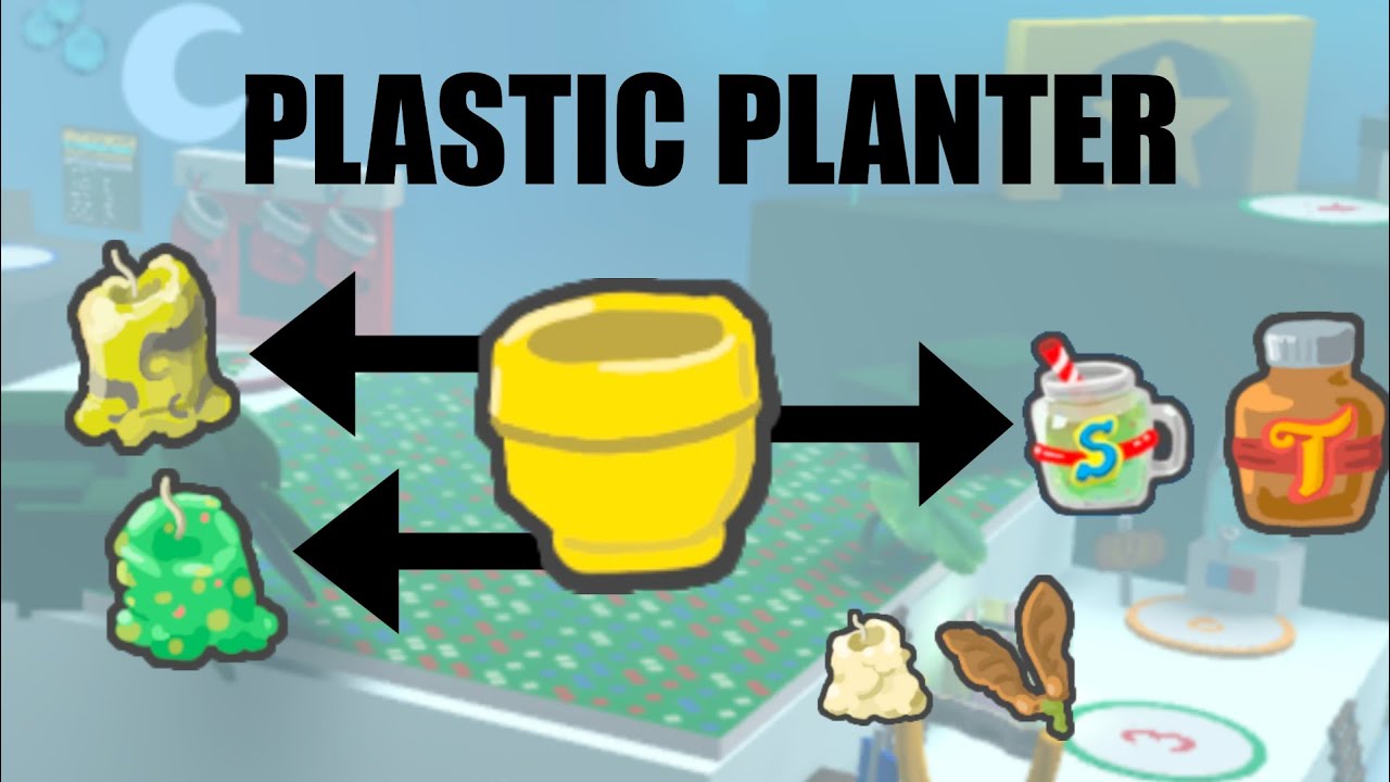 Plastic Planter Rewards in Bee Swarm Simulator | Roblox