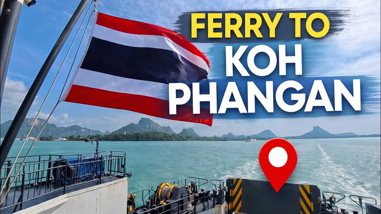 The ferry to Koh Phangan in Thailand 🇹🇭 2026