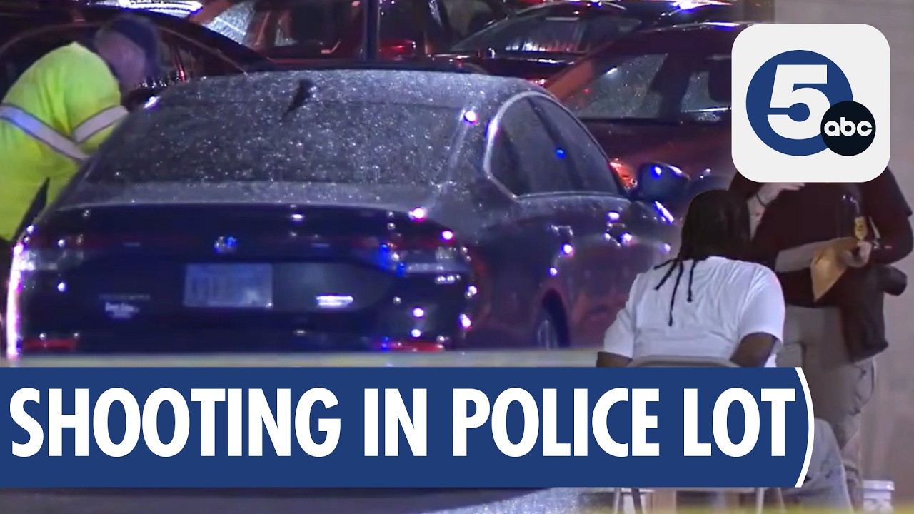 Man dies after shooting in Cleveland Police parking lot