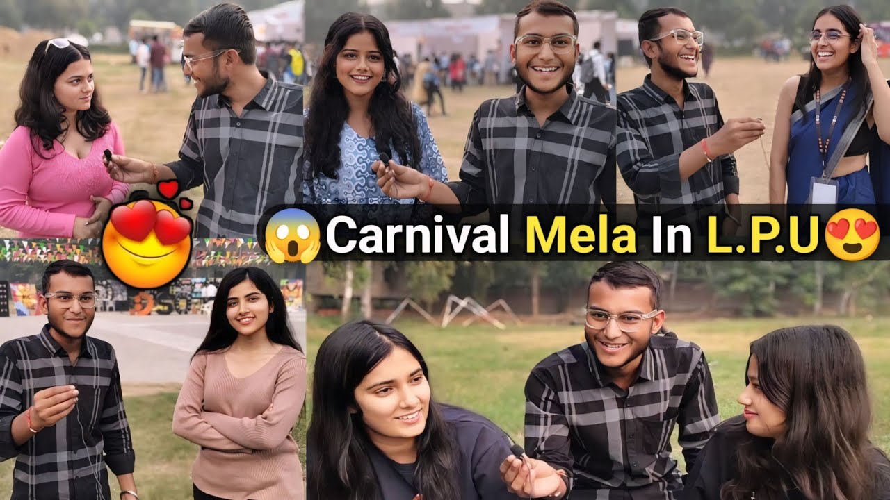 LPU Carnival of Joy | Talk with people in Carnival organized by Student Organizations | LPU VLOGS
