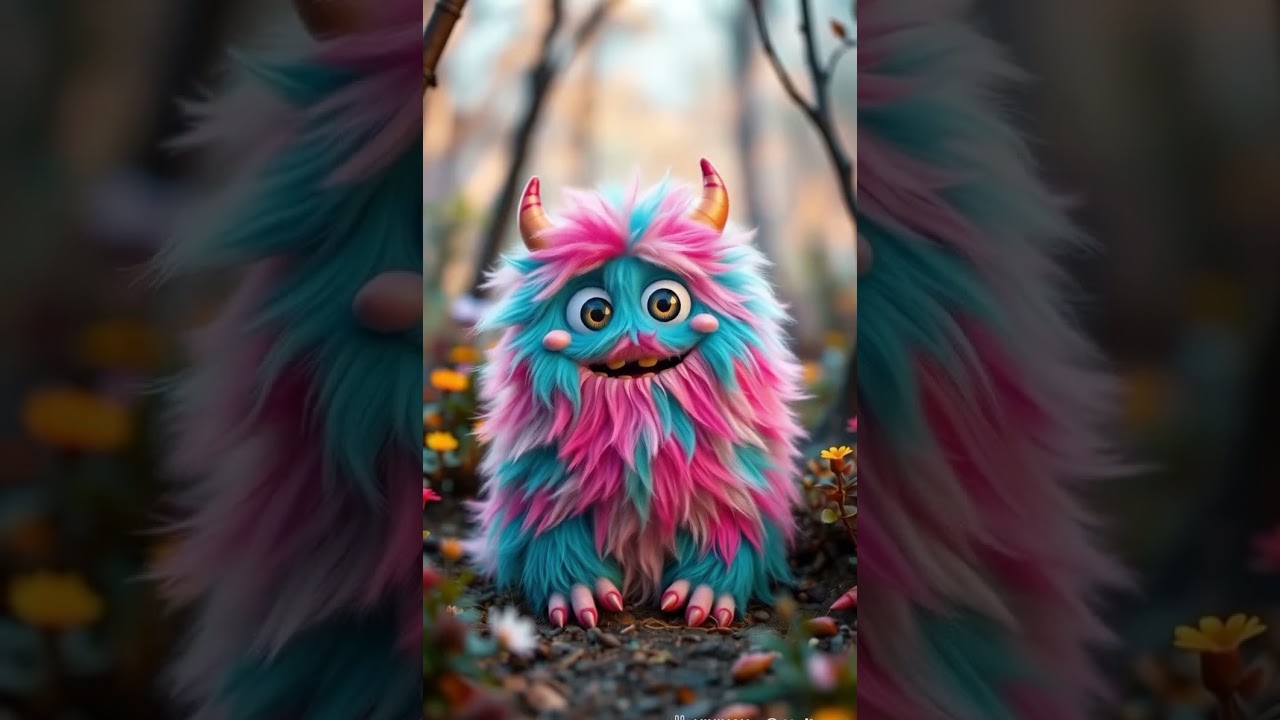 Cute monster👹 #funny #petantics #cute #fun #monster