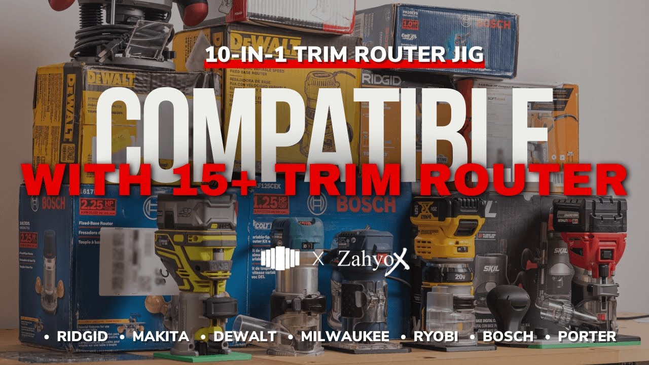 Will This 10-in-1 Trim Router Jig Fit Yours?