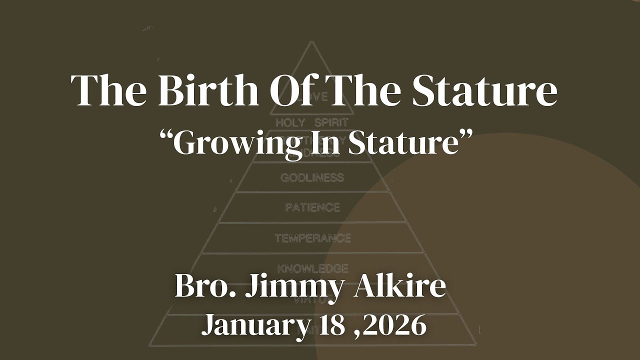 Jan 18, 2026 | Bro. Jimmy Alkire