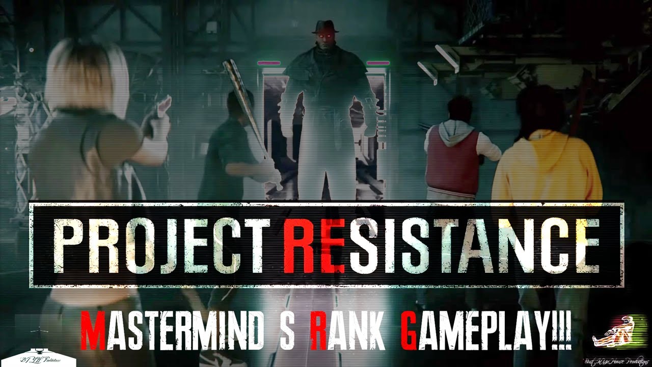 Resident Evil Project Resistance Mastermind - S Rank Gameplay