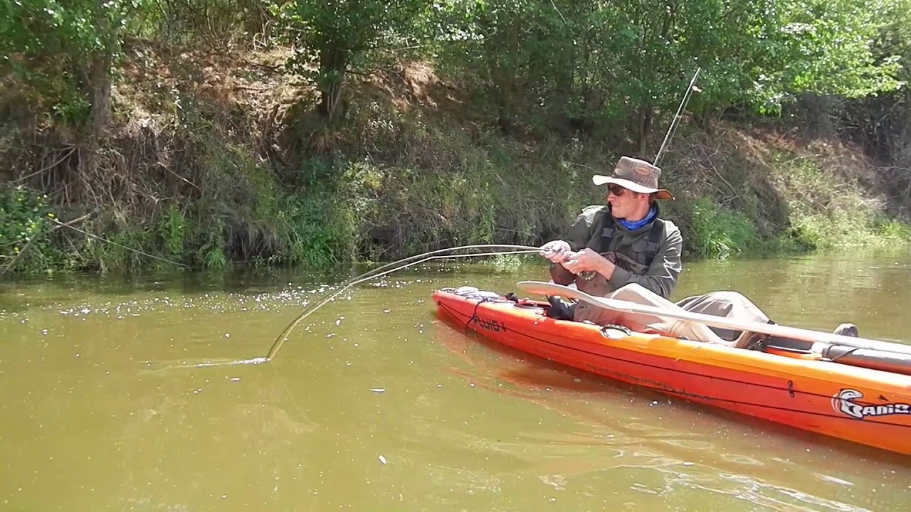 Kayak fishing adventure South Africa (Tour de Vaal)